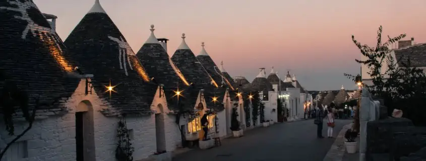 Cultural heritage site: Trulli of Alberobello