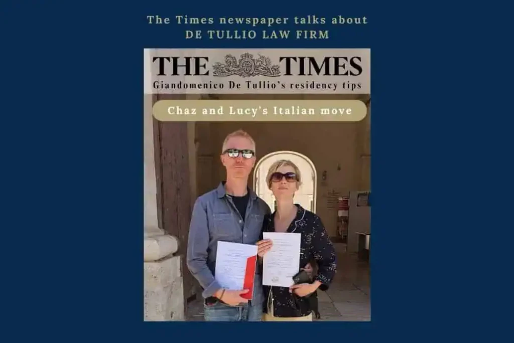 Le Times : DÃ©mÃ©nagement Italien