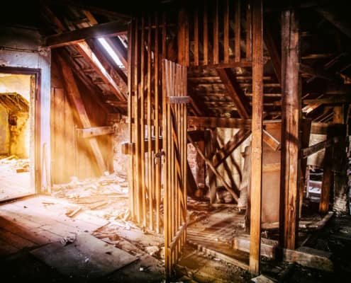 Travaux de restructuration en Italie