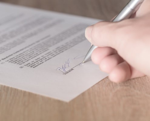 Compromis de vente et achat définitif