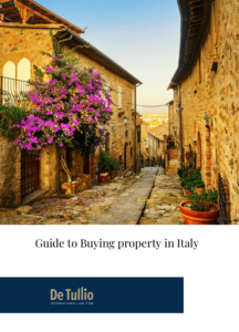Guide to Buying Property in Italy