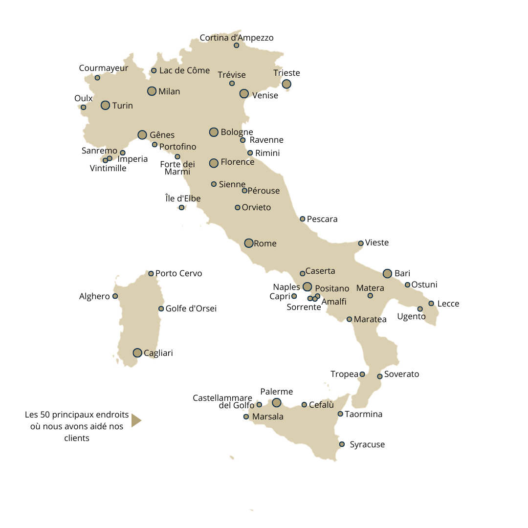 Cartina DTLF francese