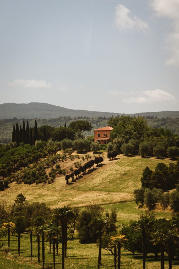 maison en Toscane depuis l'étranger