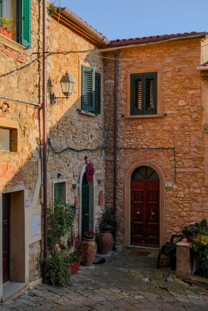 maison en Toscane depuis l'étranger